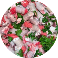 Involtini de cordero mixto